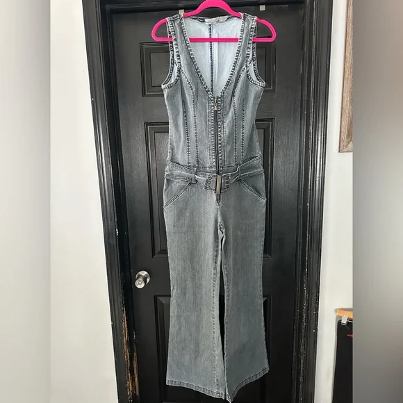 Jennifer Lopez Pants Jumpsuits Denim Jlo Jumpsuit Poshmark